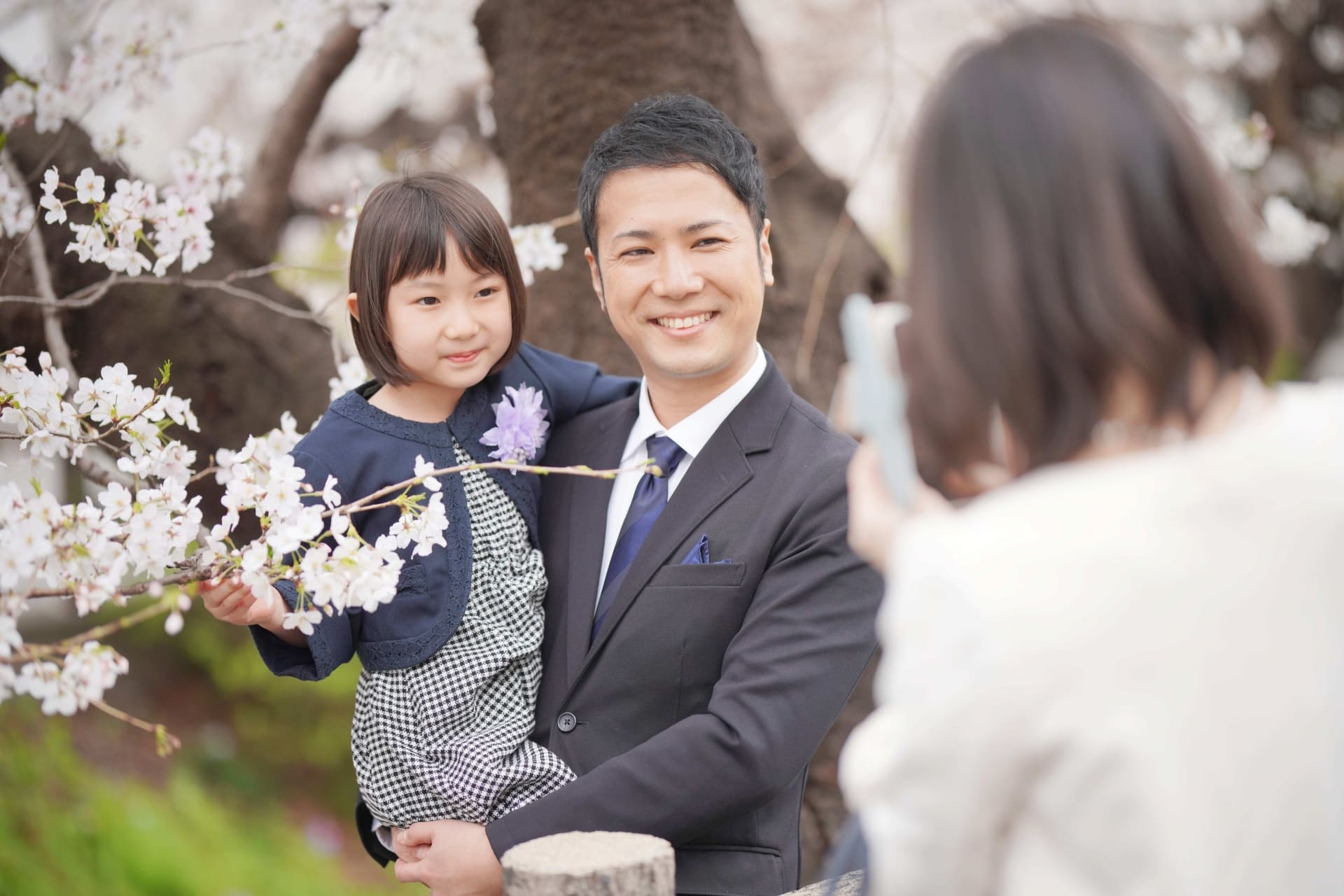 春　行事　写真撮影